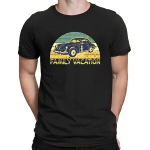 Family Vacation Old Classic Car 90s T Shirt