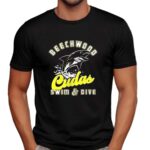 Beechwood cudas swim and dive fish t shirt