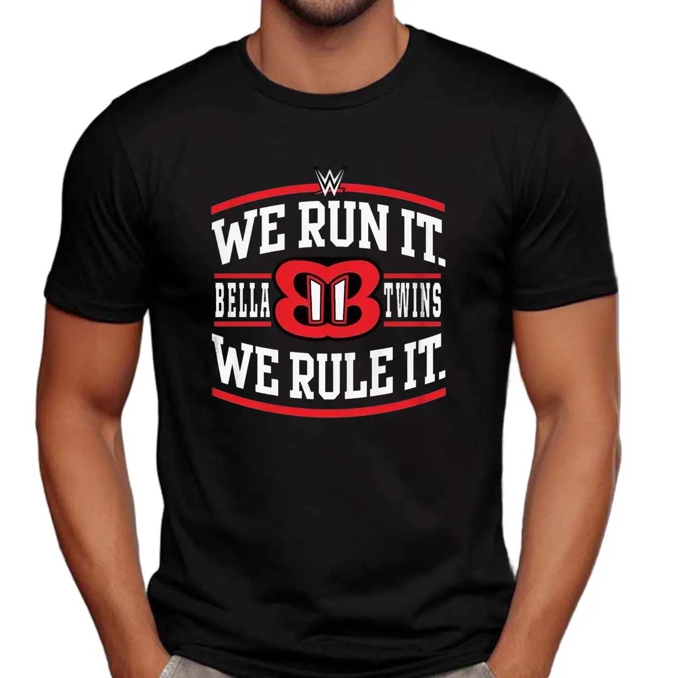 WWE We Run It Bella Twins We Rule It T Shirt
