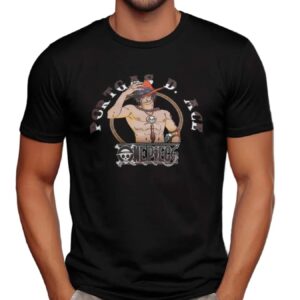 One Piece Portgas D Ace Portrait T Shirt