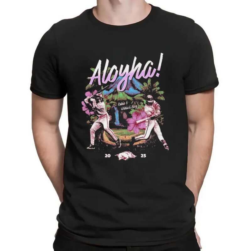 Wehiwa Aloy And Kuhio Aloy Aloya Brother Arkansas Razorbacks T Shirt