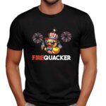 Duck Firequacker Patriotic 4th Of July T Shirt