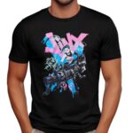 Arcane Jinx Graffiti Jumbo Graphic T Shirt