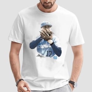 Boston Flannery On The Mound UNC Baseball Signature T Shirt