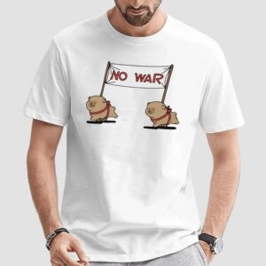 No War Peace Puppy T Shirt