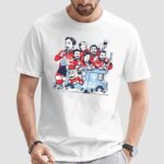 Florida Panthers Hockey Team Youth Ice Cream Scoops Cartoon T Shirt