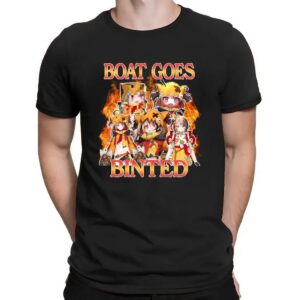 Gigi Murin Boat Goes Binted Hololive Bootleg T Shirt