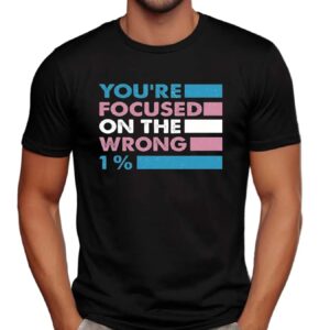 You're Focused On The Wrong 1 % Lgbt Pride T Shirt