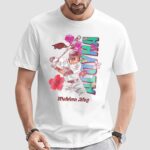 Aloyha Wehiwa Aloy Arkansas Razorbacks Baseball Flowers T Shirt