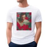 Devon Toews Wearing Flowers Cale Makar T Shirt