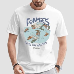 Foamies With The Homies Surf T Shirt