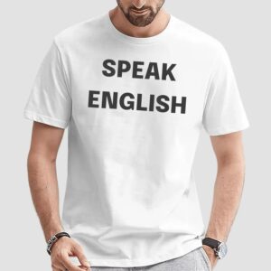 John Rocker Wearing Speak English 2025 T Shirt
