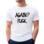 Alison Wonderland Wearing Again Fuck Shirt