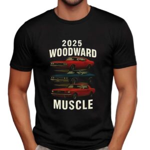 2025 Woodward Muscle t shirt