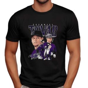 Ezequiel Tovar Colorado Rockies vintage t shirt