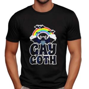 Gay Goth LGBT Pride t shirt