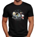 Snoopy Back To The Future X Peanuts Time Travel Buddies T Shirt