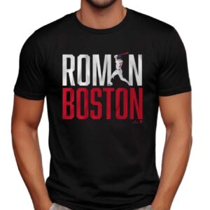 Boston Red Sox Roman Anthony City Star T Shirt
