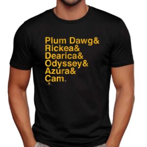 Los Angeles WBB Ampersand Stars 2025 Players Name T Shirt