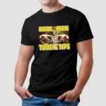 Real men touch tips t shirt
