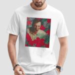 Devon Toews Wearing Flowers Cale Makar T Shirt
