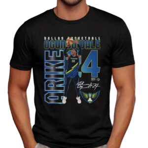 Arike Ogunbowale Dallas Wings Basketball No 4 Player Number T Shirt