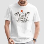 Shred the Gnar All In A Days Work Skeleton T Shirt