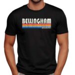 Misha Collins Wearing Bellingham Washington Retro T Shirt