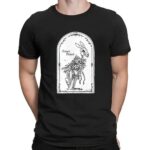 Skeleton bunny Inner Peace t shirt