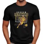 Andrew Nembhard Indiana Pacers shattered t shirt