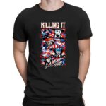 Killing It Horror Killers Patriotic 4th Of July America Since 1776 T Shirt