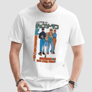 Chainsaw Man Public Safety Devil Hunter Group Casual T Shirt
