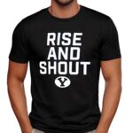 Byu Cougars Football Rise And Shout T Shirt