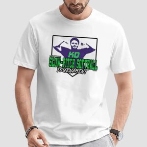 7th annual Slow Pitch Softball Tournament 2025 t shirt