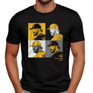 Paul Skenes Pittsburgh Pirates Baseball Collage Panels T Shirt
