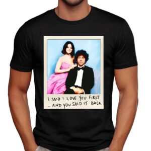 Selena Gomez And You Said It Back Love Polaroid T Shirt