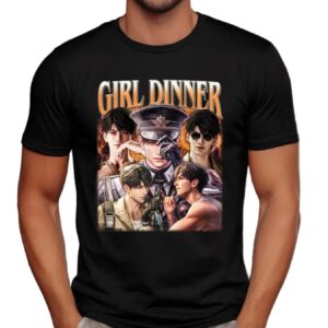 Girl Dinner Caleb Love and Deepspace Otome Game T Shirt