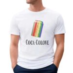 Coca-Colove is love Cola pride month t shirt