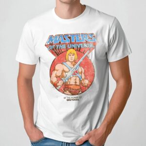 Masters of The Universe He-Man By Power Of Greyskull T Shirt