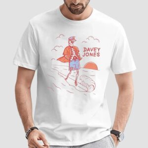 Davey Jones Surfing T Shirt