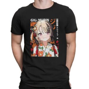 Gigi Murin in Kimono Hololive T Shirt