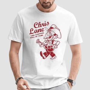 Chris Lane Two Steppers Hall Of Fame Tour T Shirt