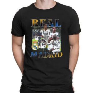 Real Madrid Champions Vintage Bootleg T Shirt
