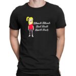 Tammy Larsen bleach blonde bad built butch body t shirt