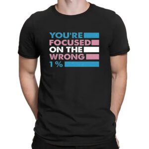 You're Focused On The Wrong 1 % Lgbt Pride T Shirt