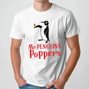 Mr. Penguin's Poppers Rush Meme T Shirt