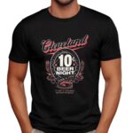 Cleveland 10 beer night 1974 t shirt