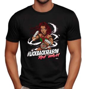 All Elite Wrestling Red Velvet Lickback Season AEW T Shirt