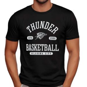 Oklahoma City Thunder Calling Plays ESTD 2008 Graphic T Shirt