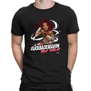 All Elite Wrestling Red Velvet Lickback Season AEW T Shirt